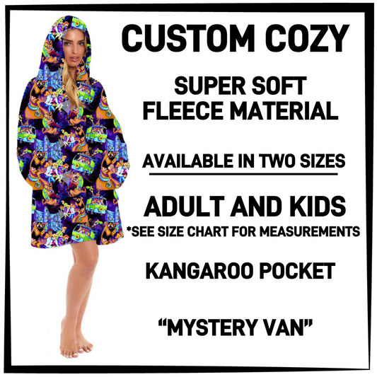 CZ2Y - Mystery Van Hooded Cozy - Preorder Closing 9/15 ETA: Mid-Dec
