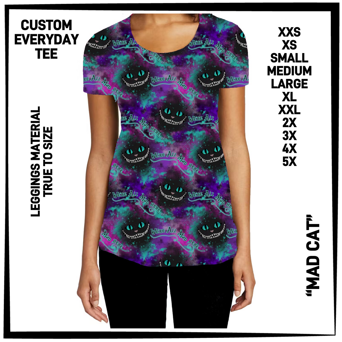 ED2T - Mad Cat Everyday Tee - Preorder Closing 9/23 ETA: Mid-Dec