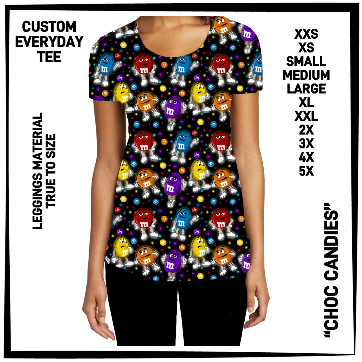 ED2T - Choc Candies Everyday Tee - Preorder Closing 9/23 ETA: Mid-Dec