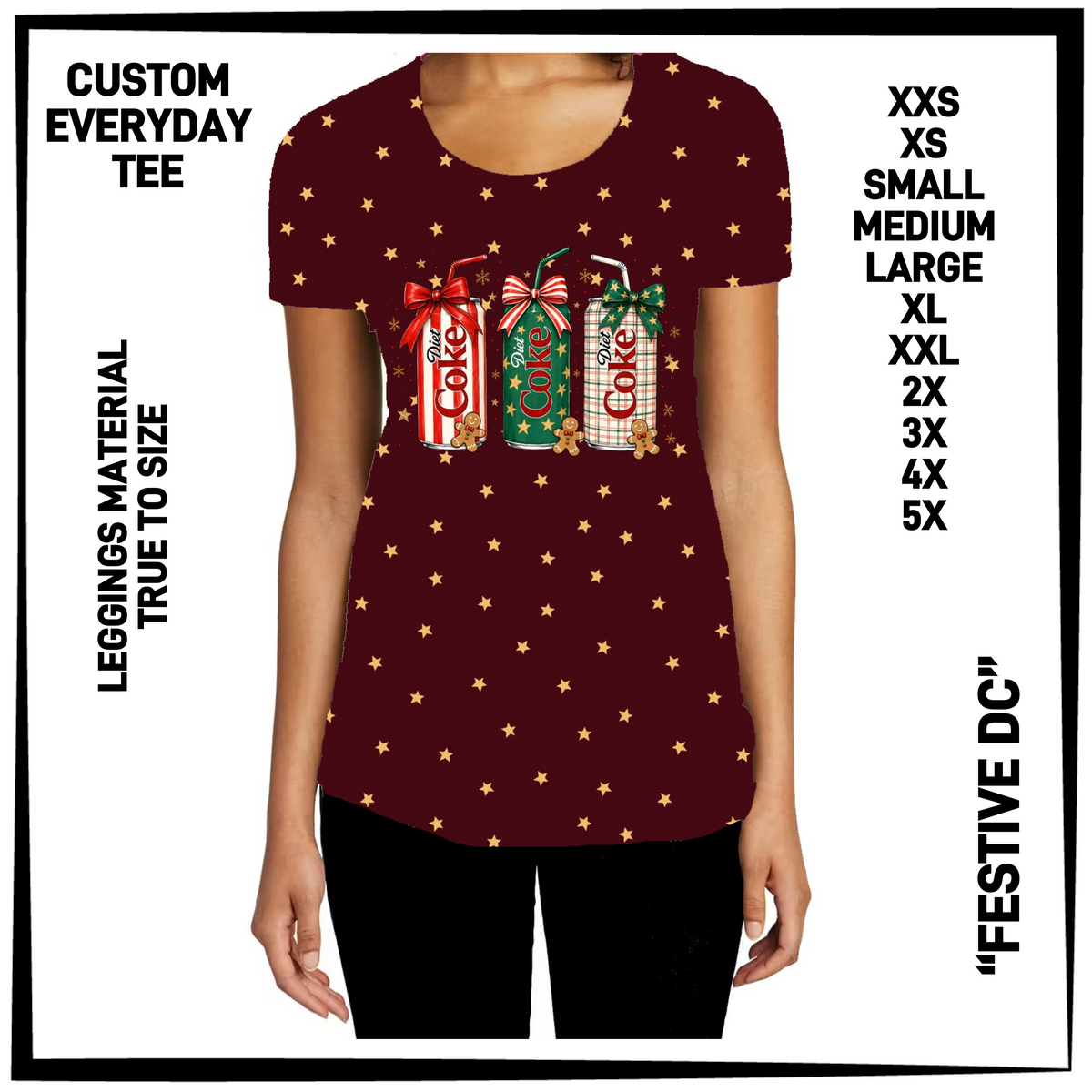 ED2T - Festive DC Everyday Tee - Preorder Closing 9/23 ETA: Mid-Dec