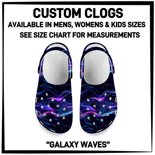 CM6C - Galaxy Waves Custom Clogs - Preorder Closing 12/28 ETA: Late Feb