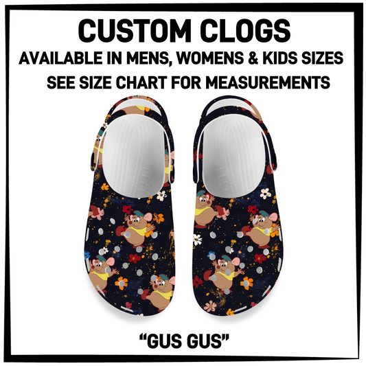CM6C - Gus Gus Custom Clogs - Preorder Closing 12/28 ETA: Late Feb