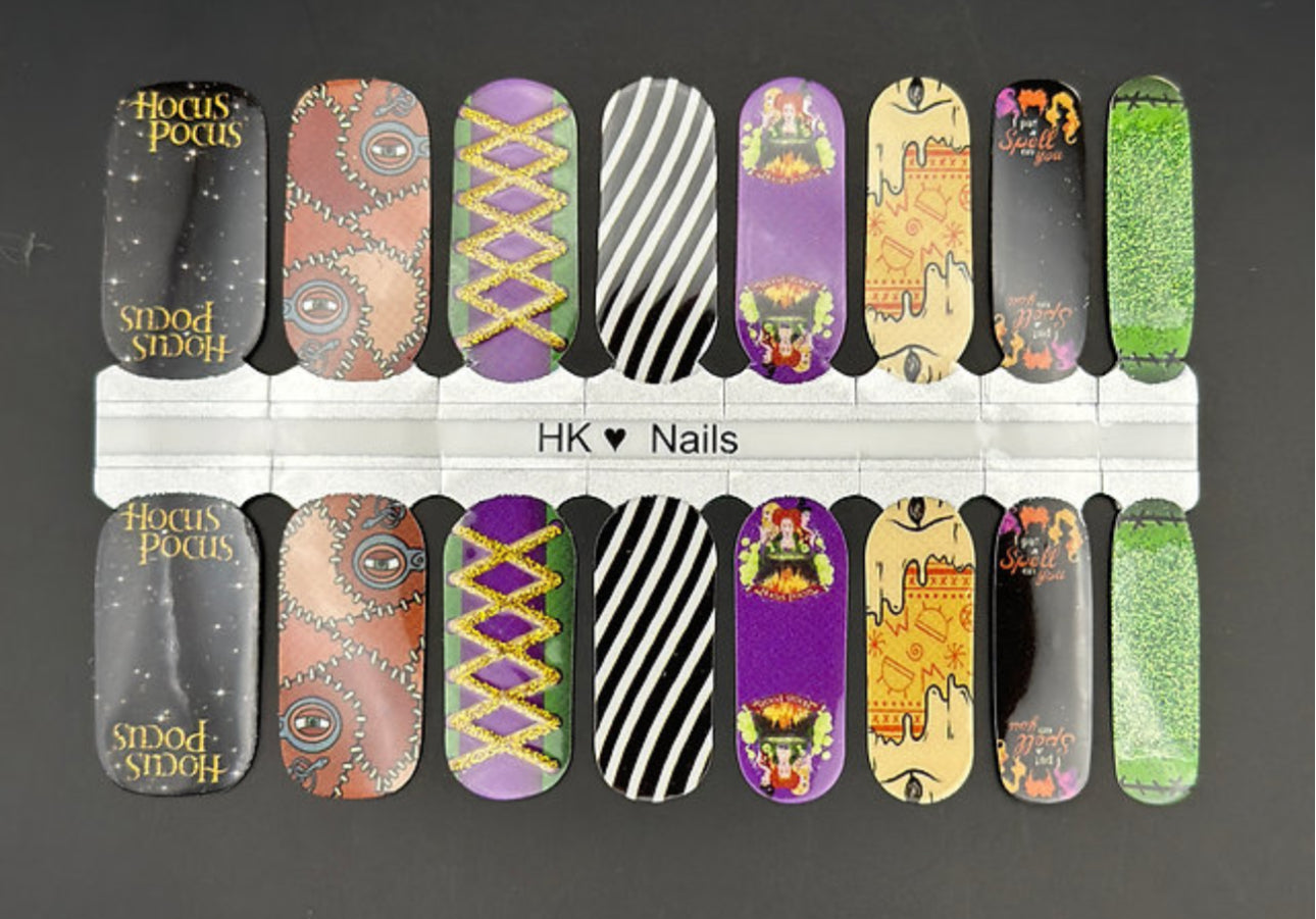 Hocus Pocus Nail Wraps