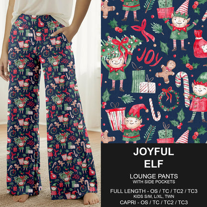 B303 - Preorder Joyful Elf Lounge Pants (Closes 7/26. ETA: early Oct.)
