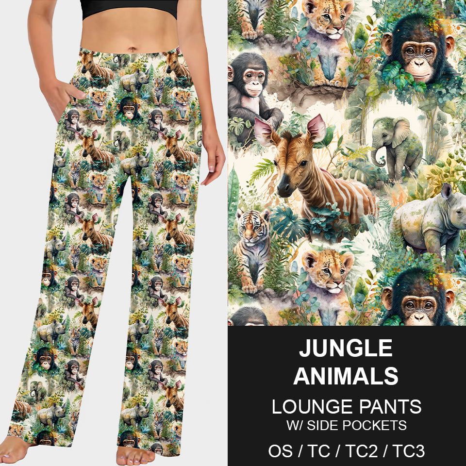 RTS - Jungle Animals Lounge Pants