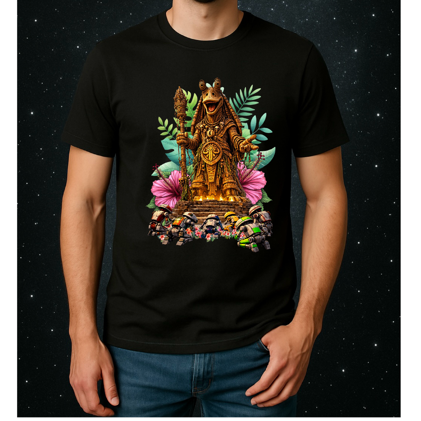 Tiki Gungan T-shirt