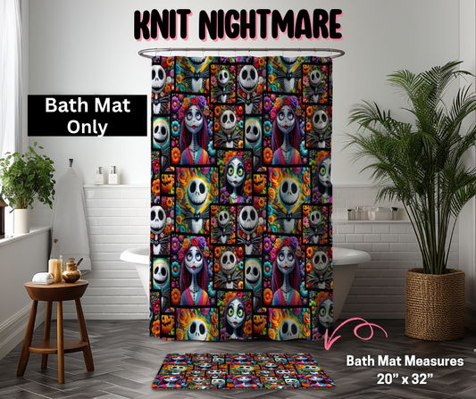 Knit Nightmare Custom Bath Mat