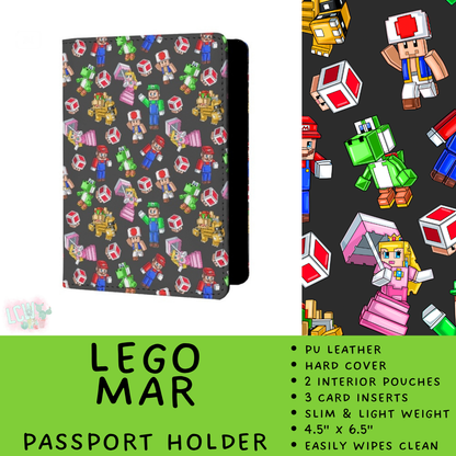 Batch #609 - Travel Collection 2 - Closes 11/6 - ETA early Jan - Lego Mar Passport Holder