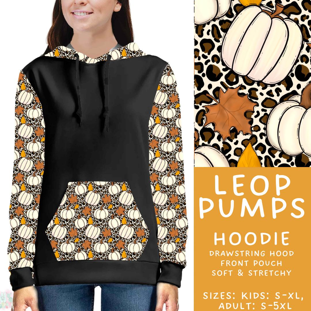 Batch #582 - Hello Fall 3 - Closes 9/7 - ETA early Nov - Leop Pumps Hoodie