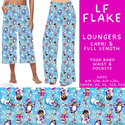 Batch #606 - Magical Character Winter - Closes 10/30 - ETA late Dec - LF Flake Capri and Full Length Loungers