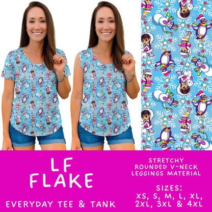 Batch #606 - Magical Character Winter - Closes 10/30 - ETA late Dec - LF Flake Everyday Tank & Tee