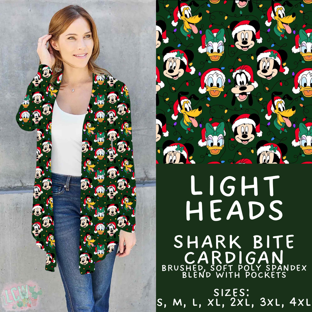 Batch #598 - Magical Character Christmas 2 - Closes 10/14 - ETA early Dec - Light Heads Cardigan