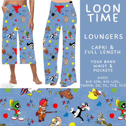 Batch #586 - Cool Characters 18 - Closes 9/16 - ETA mid Nov - Loon Time Capri and Full Length Loungers
