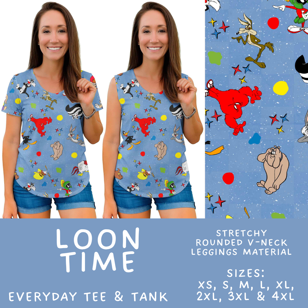 Batch #586 - Cool Characters 18 - Closes 9/16 - ETA mid Nov - Loon Time Everyday Tank & Tee