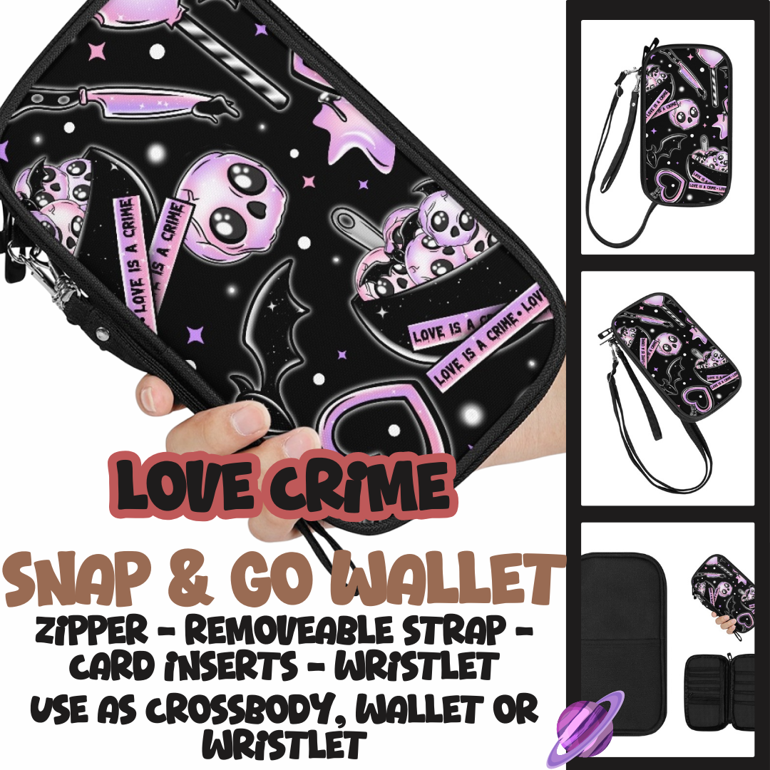 LOVE CRIME - SNAP & GO WALLETS PREORDER CLOSING 12/18