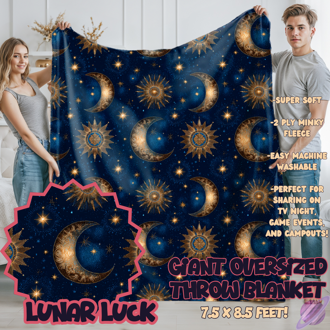 LUNAR LUCK-OVERSIZED THROW 14-PREORDER CLOSING 10/8