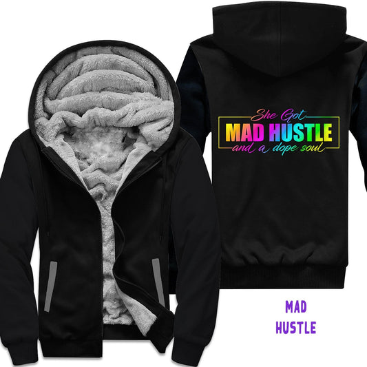 JACKET RUN 14-MAD HUSTLE-FLEECE OR COTTON LINER-PREORDER CLOSING 12/16