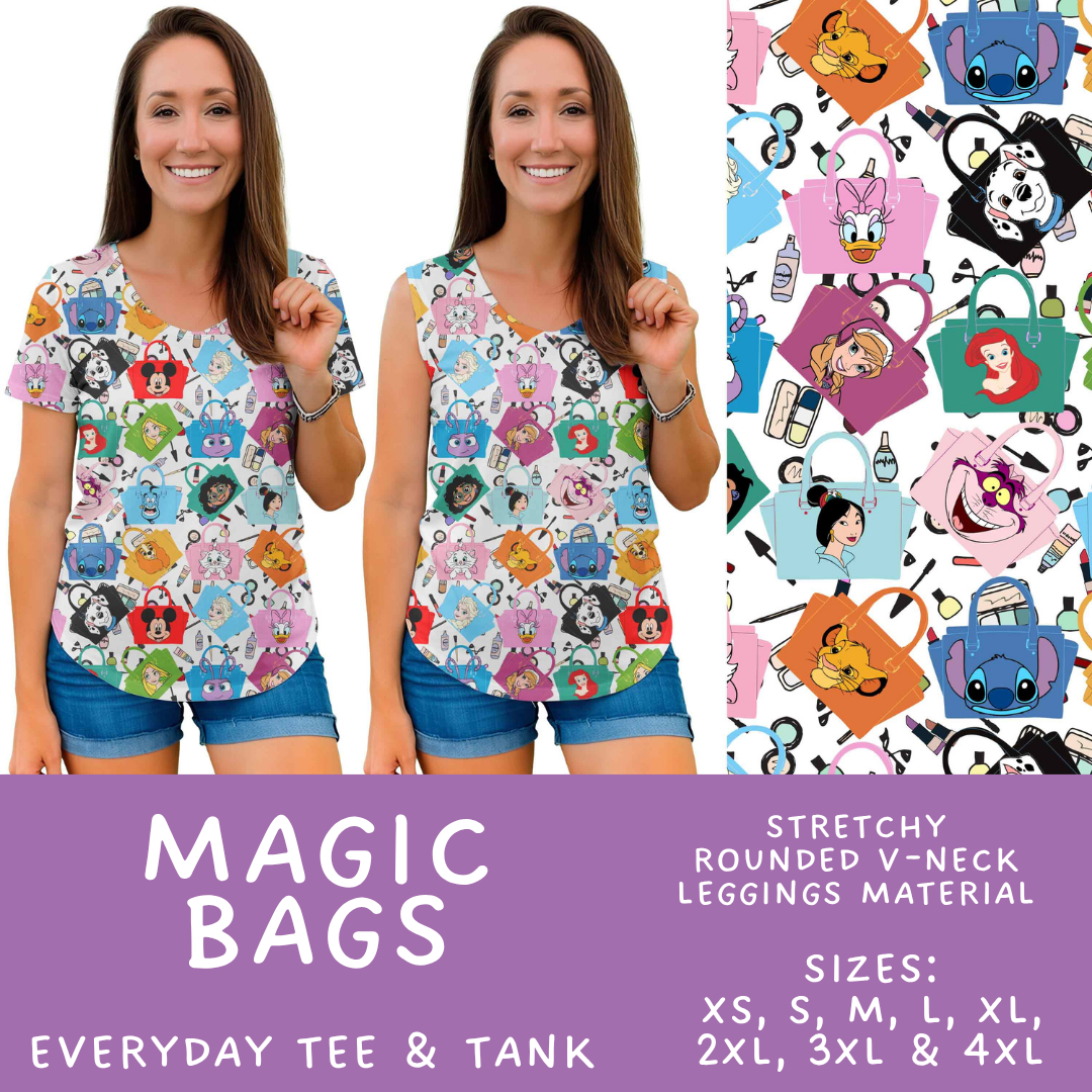 Batch #594 - Magical Faves 25 - Closes 10/5 - ETA early Dec - Magic Bags Everyday Tank & Tee
