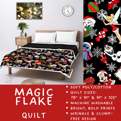 Batch #597 - Christmas Quilts - Closes 10/12 - ETA early Dec - Magic Flake Quilt