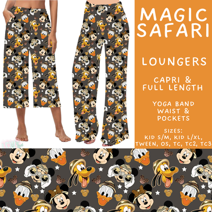 Batch #585 - Magical Faves 24 - Closes 9/14 - ETA mid Nov - Magic Safari Capri and Full Length Loungers
