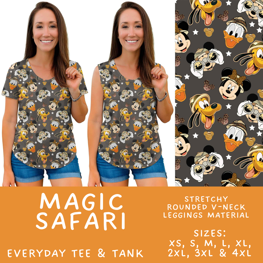 Batch #585 - Magical Faves 24 - Closes 9/14 - ETA mid Nov - Magic Safari Everyday Tank & Tee