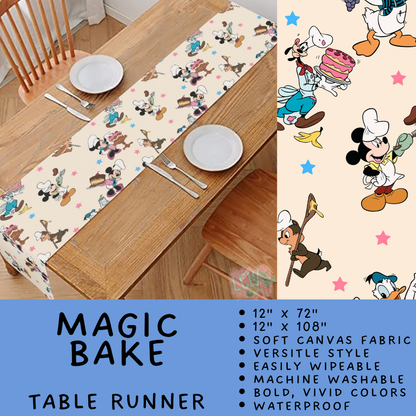 Batch #602 - Table Runners & Placemats - Closes 10/23 - ETA mid Dec - Magic Bake Table Runner