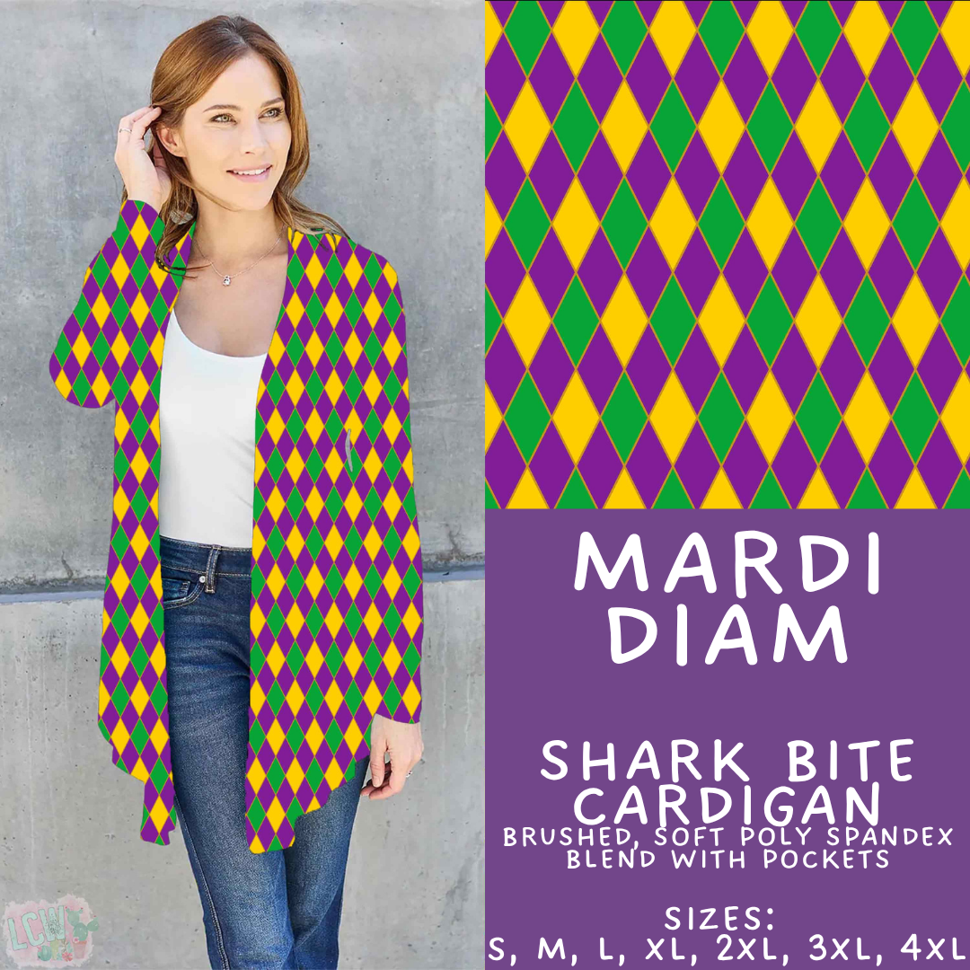 Batch #605 - Mardi Party - Closes 10/28 - ETA late Dec - Mardi Diam Cardigan