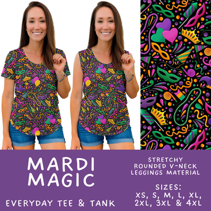 Batch #605 - Mardi Party - Closes 10/28 - ETA late Dec - Mardi Magic Everyday Tank & Tee