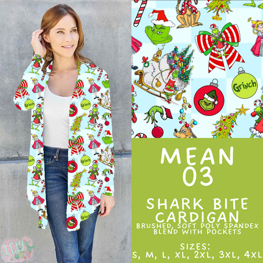 Batch #599 - Mr Mean 3 - Closes 10/16 - ETA early Dec - Mean 03 Cardigan