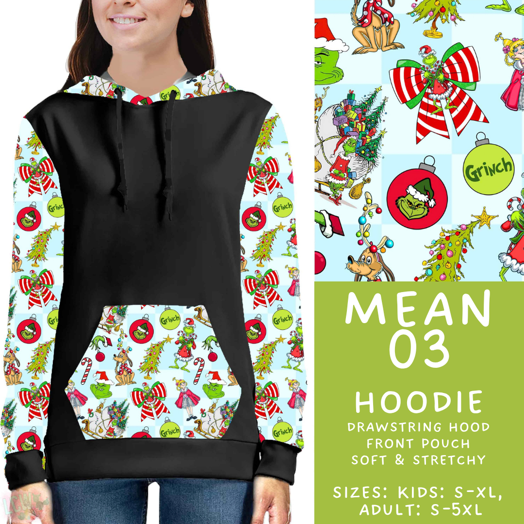 Batch #599 - Mr Mean 3 - Closes 10/16 - ETA early Dec - Mean 03 Hoodie