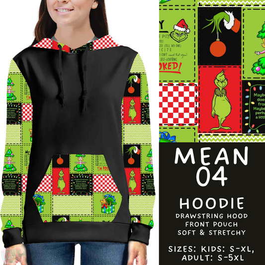 Batch #599 - Mr Mean 3 - Closes 10/16 - ETA early Dec - Mean 04 Hoodie