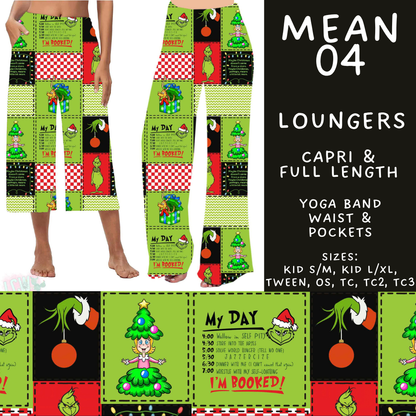 Batch #599 - Mr Mean 3 - Closes 10/16 - ETA early Dec - Mean 04 Capri and Full Length Loungers