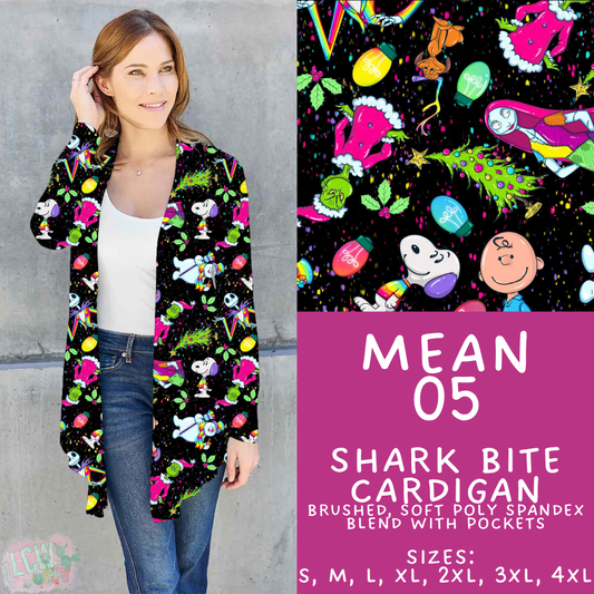 Batch #599 - Mr Mean 3 - Closes 10/16 - ETA early Dec - Mean 05 Cardigan