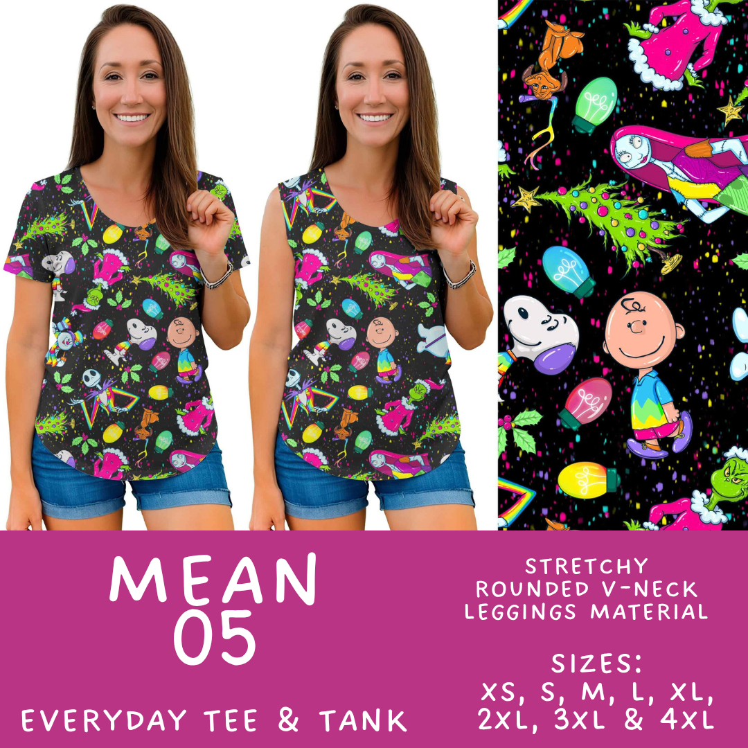 Batch #599 - Mr Mean 3 - Closes 10/16 - ETA early Dec - Mean 05 Everyday Tank & Tee
