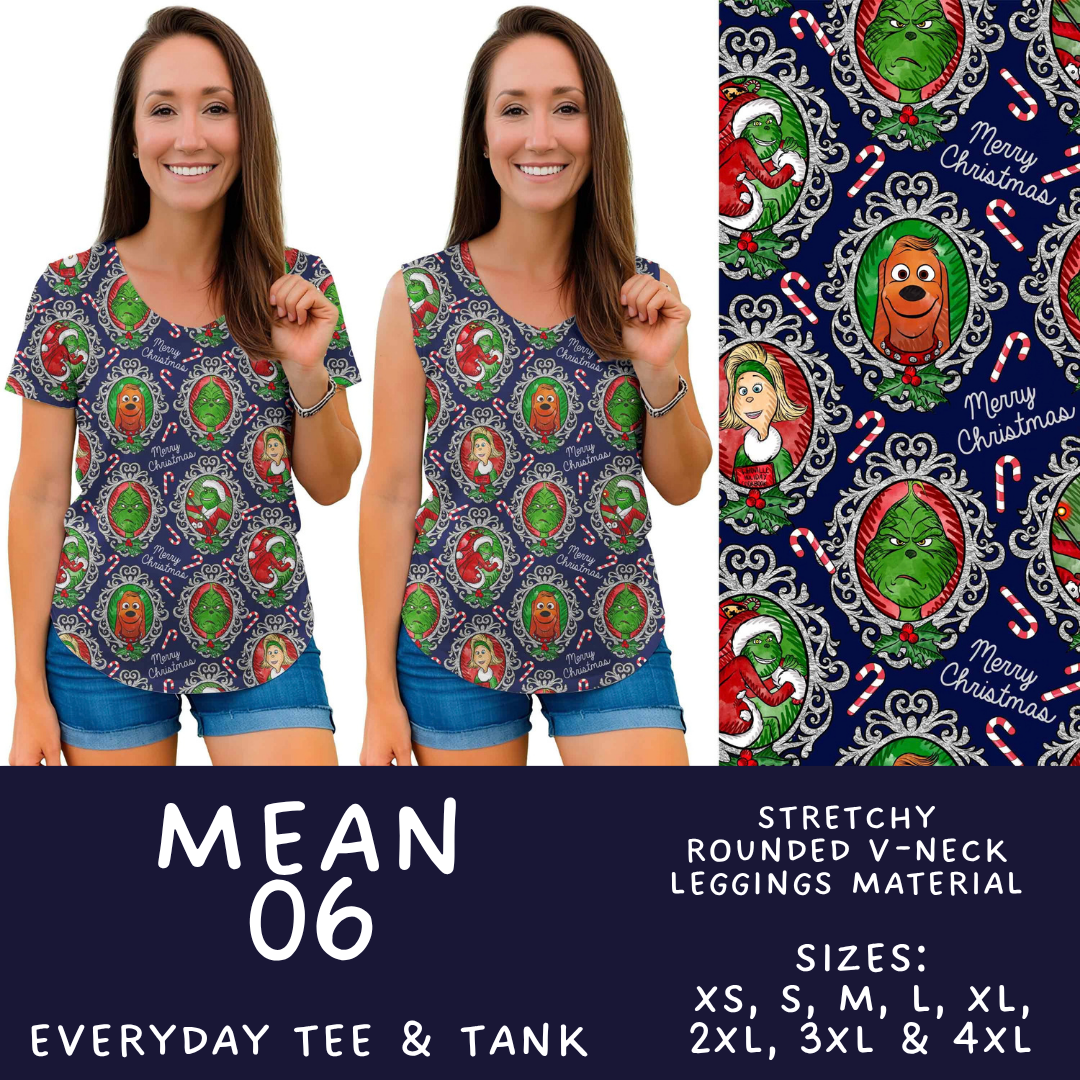 Batch #599 - Mr Mean 3 - Closes 10/16 - ETA early Dec - Mean 06 Everyday Tank & Tee
