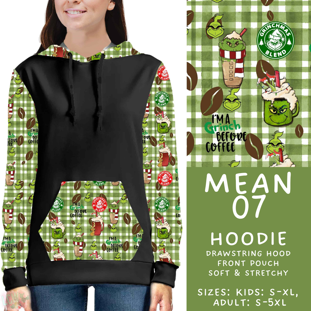 Batch #599 - Mr Mean 3 - Closes 10/16 - ETA early Dec - Mean 07 Hoodie