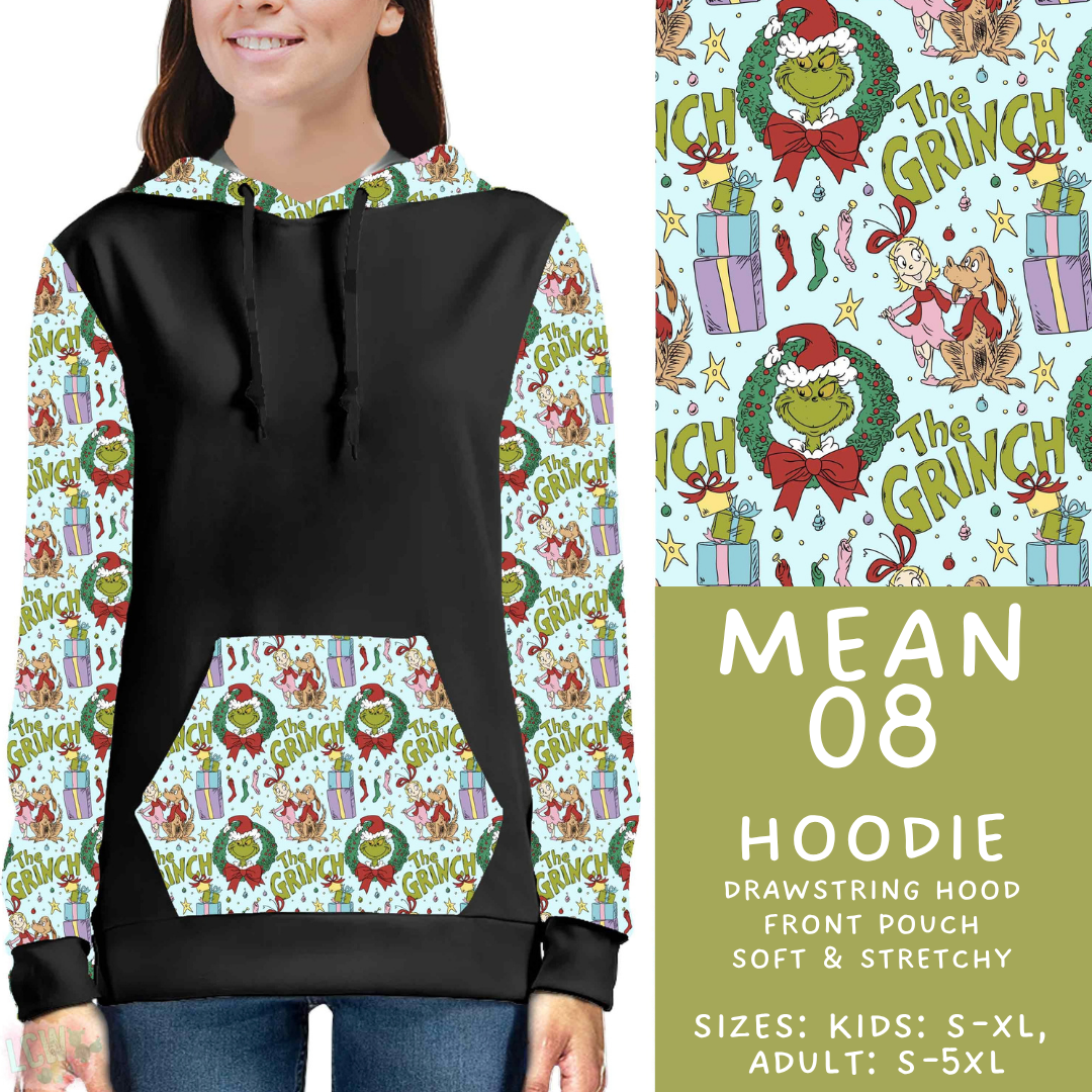 Batch #599 - Mr Mean 3 - Closes 10/16 - ETA early Dec - Mean 08 Hoodie