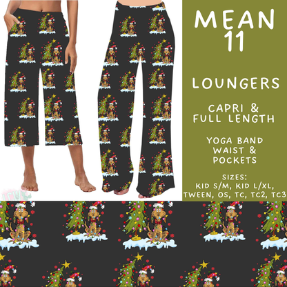 Batch #599 - Mr Mean 3 - Closes 10/16 - ETA early Dec - Mean 11 Capri and Full Length Loungers