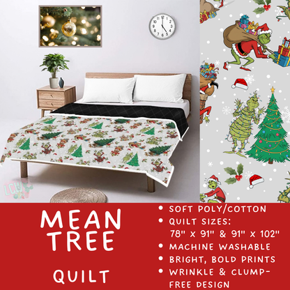 Batch #597 - Christmas Quilts - Closes 10/12 - ETA early Dec - Mean Tree Quilt