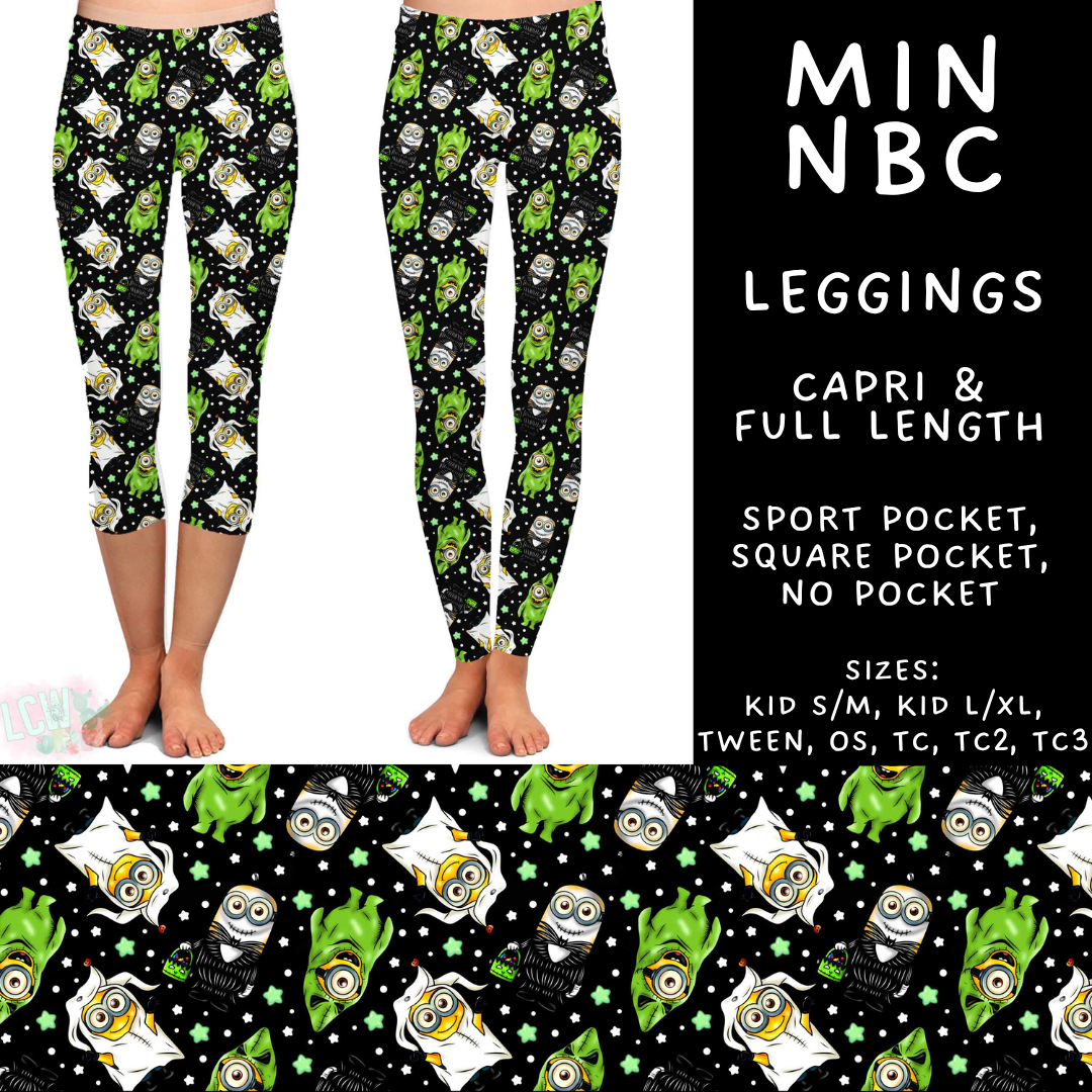 Batch #586 - Cool Characters 18 - Closes 9/16 - ETA mid Nov - Min NBC Full and Capri Length Leggings
