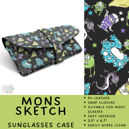 Batch #609 - Travel Collection 2 - Closes 11/6 - ETA early Jan - Mons Sketch Sunglasses Case