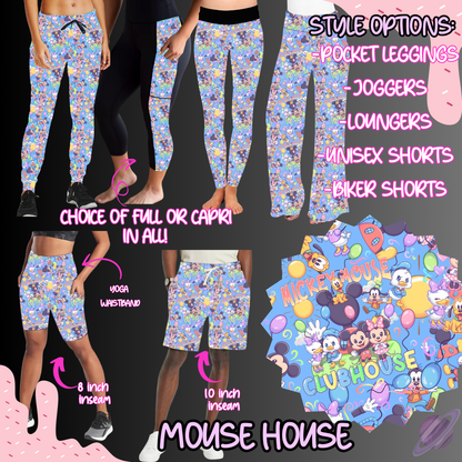 MOUSE HOUSE-BATCH 121-PREORDER-6 STYLES OF BOTTOMS-HARD CLOSE 1/2