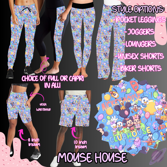 MOUSE HOUSE-BATCH 121-PREORDER-6 STYLES OF BOTTOMS-HARD CLOSE 1/2