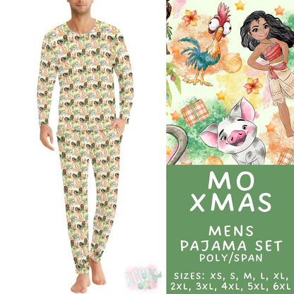 Batch #584 - Christmas Family Pajamas - Closes 9/11 - ETA mid Nov - Mo Xmas Men's Pajama Set