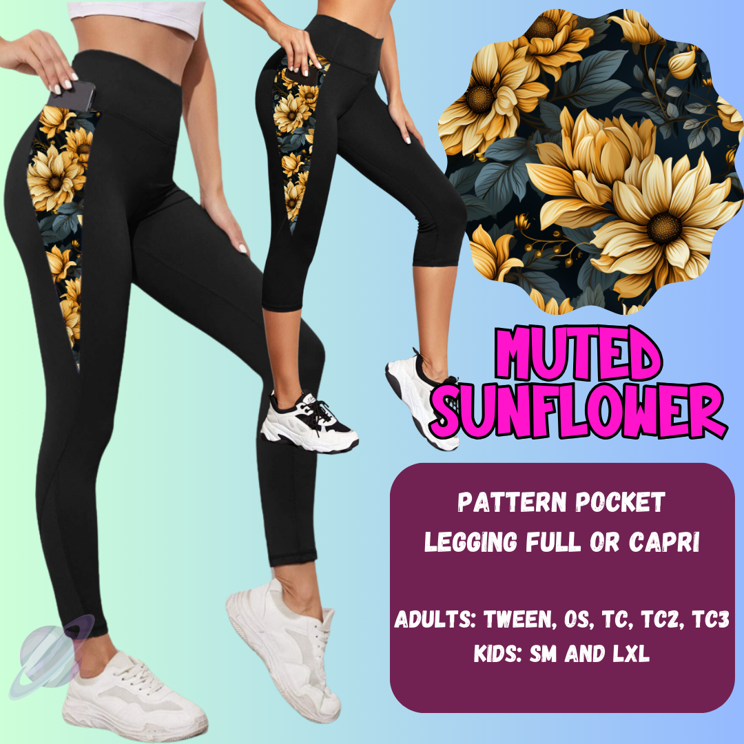 MUTED SUNFLOWER-PPO 13- TOPS AND BOTTOMS-PREORDER CLOSING 6/15