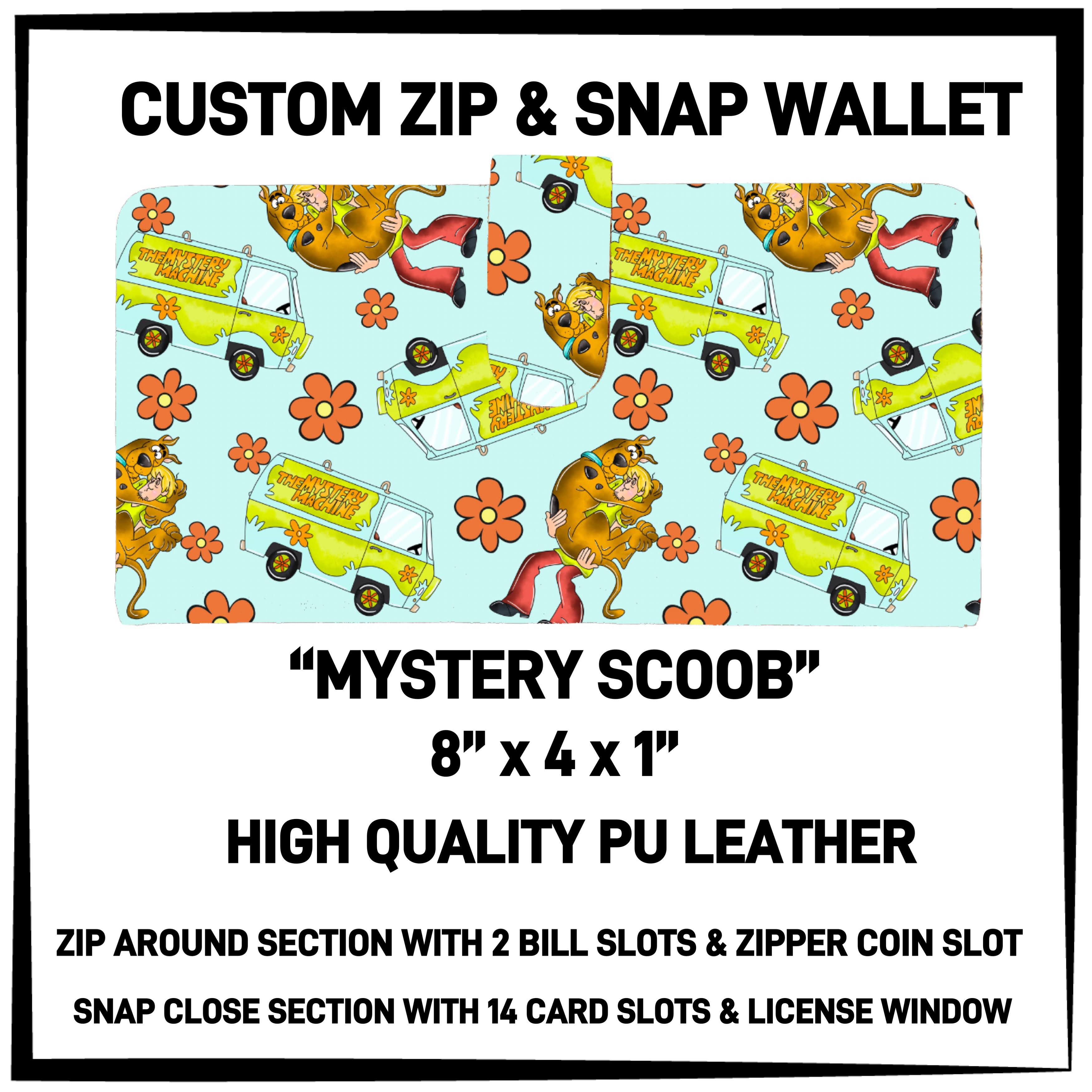 ZW2B - Mystery Scoob Zip & Snap Wallet - Preorder ETA: Mid-Nov