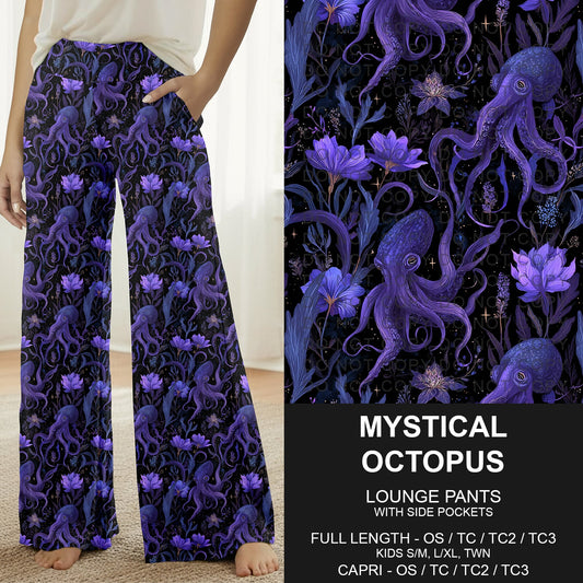 B292 - Preorder Mystical Octopus Lounge Pants (Closes 5/24. ETA: late July)