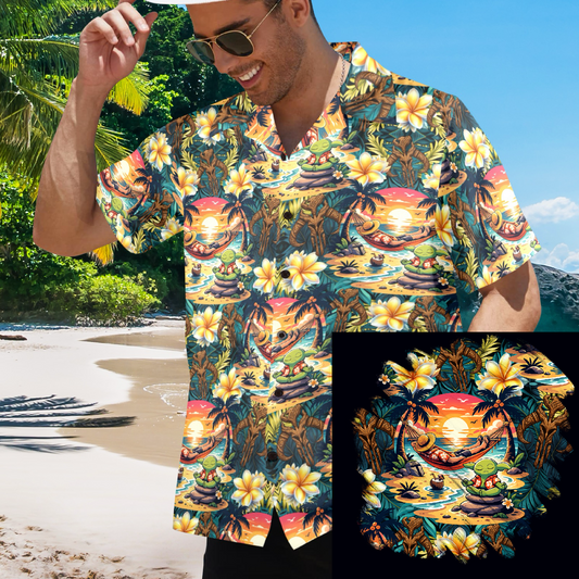 Vacation Mando Hawaiian Shirt