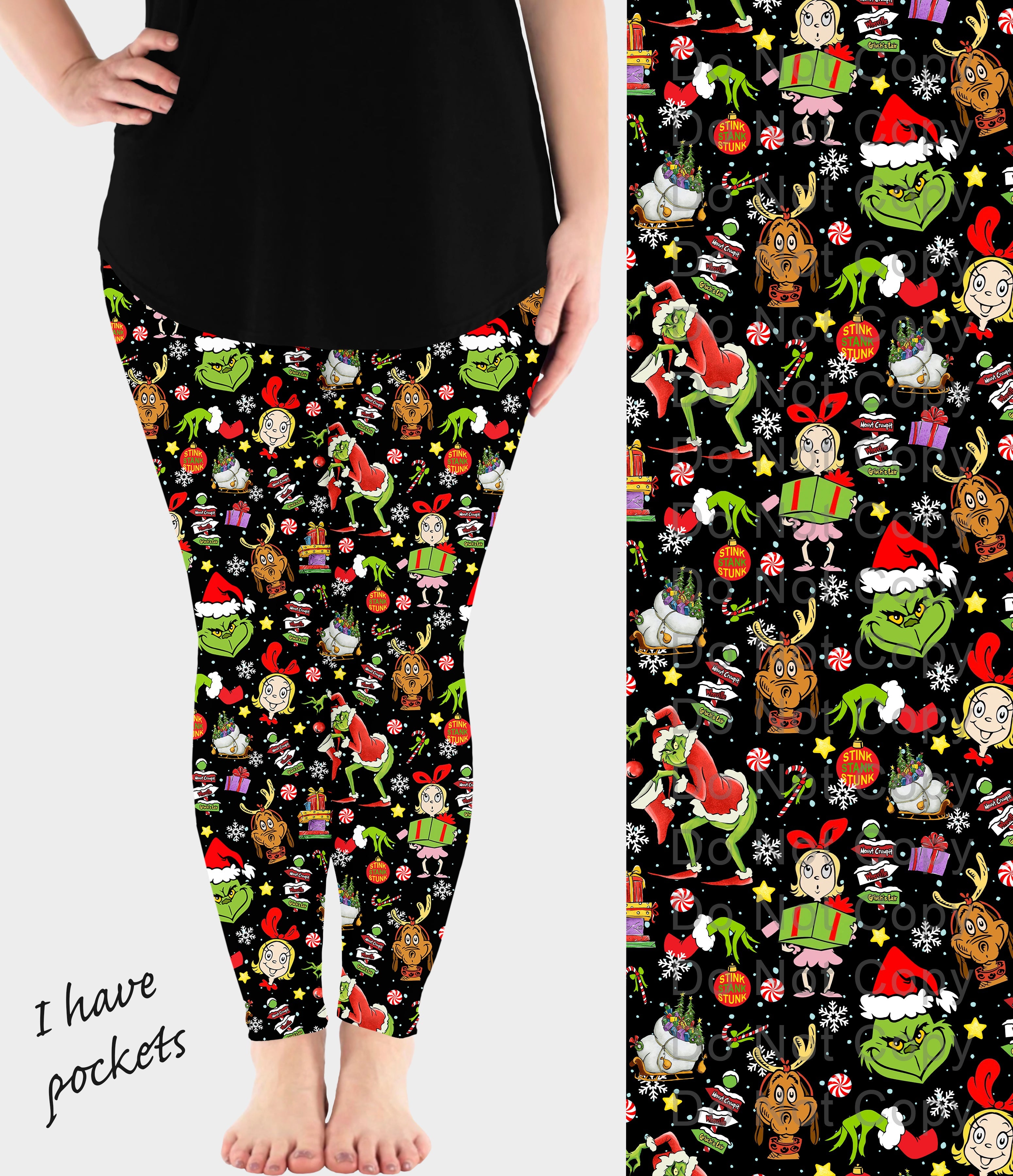 RTS - Mischievous Leggings w/ Pockets