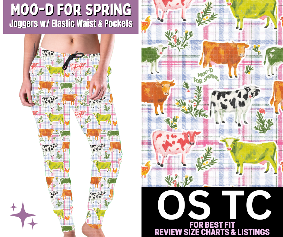 Moo-D For Spring Joggers
